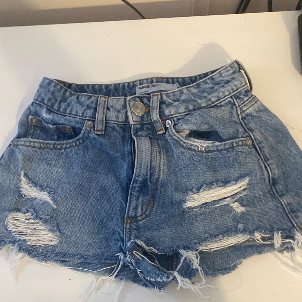 Blue Garage Women Shorts
